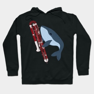 Contrabassoon Whale Hoodie